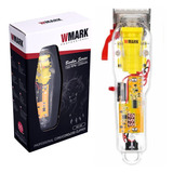 Combo Maquina + Pente  Wmark Profissional Bivolt Barbeiro