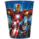 Amscan Avengers - Vasos Para Fiesta De Cumpleaños, 16 Onzas