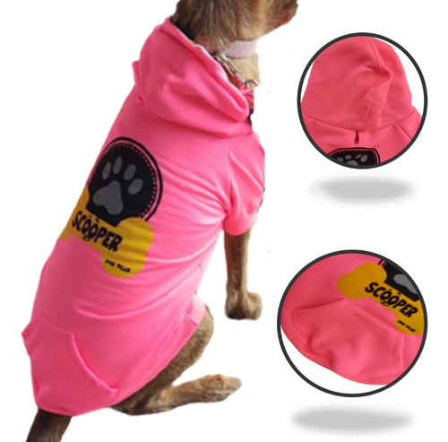 Roupa Blusa Neon Rosa Para Cachorro Pequeno Ao Grande Pets