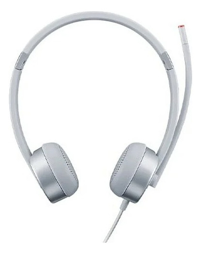 Diadema Lenovo Stereo Analog 100 Alámbrico 3.5mm Plata