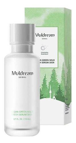 Vegan Green Mild Fresh Serum Toner 110 Ml Muldream - Sarang