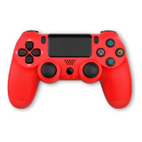 Gamepad Inalambrico Tecnolab Multiplataformas Bluetooth Rojo