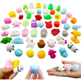 50pcs Mini Mochi Squishy Squeeze Para Aliviar El Estrés Kit