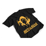 Camiseta Algodón Adulto De Videojuego Metal Gear Solid Mgs