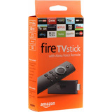 Amazon Fire Tv Stick Control Voz Alexa 2da  Negro