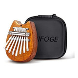 Mifoge Mini Kalimba Thumb Piano 8 Teclas Madera