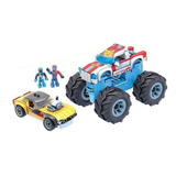 Set De Construcción Mega Construx Rodger Dodger Y Hot Wheels Racing 251 Piezas  En  Caja