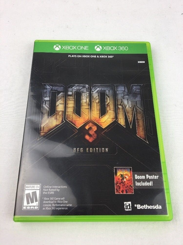 Doom 3 Bfg Edition Xbox 360 Y Xbox One