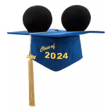 Disney Mickey Mouse Gorro De Graduacion Con Orejas 2024