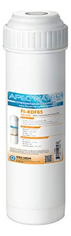Filtro Agua Especial Apec Fi-kdf85, Reduce Hierro Y Sulfuro