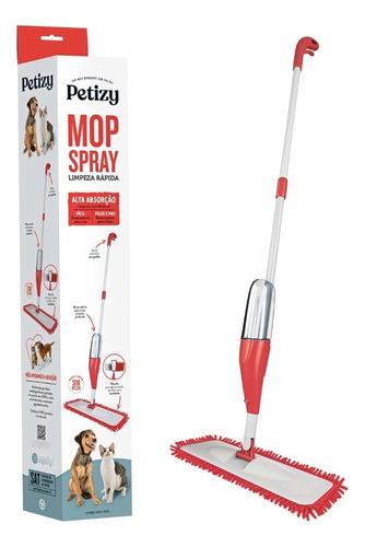 Mob Limpeza Spray Com Reservatório Ideal Para Pet Gato Cão