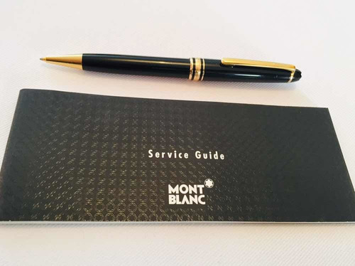 Lapicero Montblanc Meisterstück Clásica Dorada Original