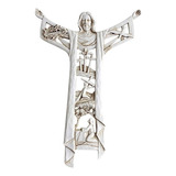 Escultura De Oración De Crucifijo De La Pared De La Cruz De