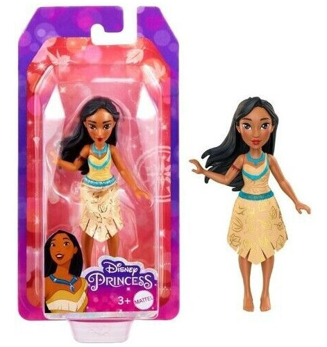 Muñeca Disney Mini Princesa Pocahontas Hlw69 Mattel