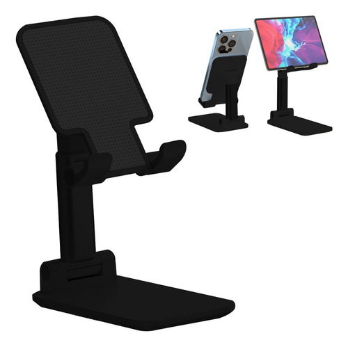 Soporte Base Plegable Para Celular Tablet Ajustable Portátil