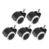 Ruedas Giratorias Para Sillas De Oficina De 50 Mm, Juego De