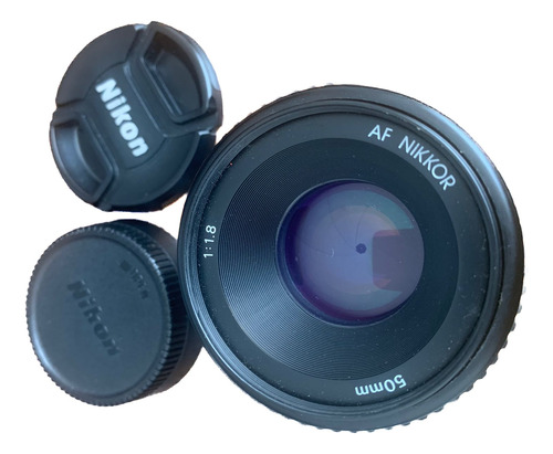 Lente Para Camara Nikon Af Fx Nikkor 50mm F/1.8d