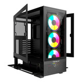 Gabinete E-atx Ocelot Gaming Hunter-2 - 3 Ventiladores Inclu