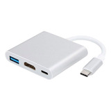 Adaptador Conversor Tipo C P/ Hdmi - Usb 3.0 - Ac2862wh