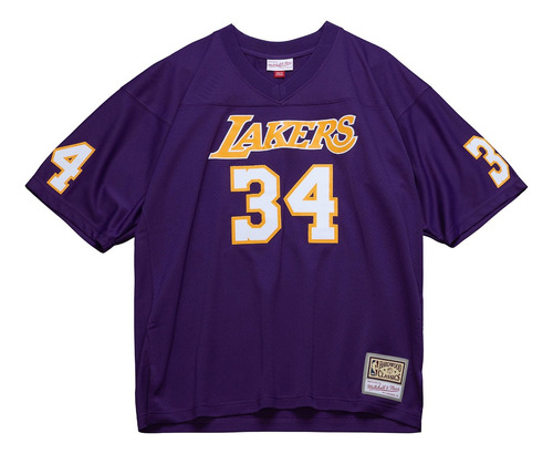 Mitchell & Ness Jersey Nba Fashion Lakers Shaquille O'neal