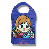 Babero Antifluido Con Diseño De Frozen - Anna