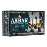 Té Akbar 100 Bolsas - Earl Grey Clásico Sobre 100% Original