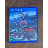 Jogo Mídia Física Pro Evolution Soccer Pes 2019 Para Ps4