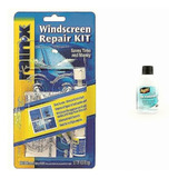 Rain-x Kit De Reparación De Parabrisas 600001 + Meguiar's