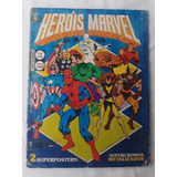 Heróis Marvel Em Ação - Faltam 17 Figurinhas - Tem Poster