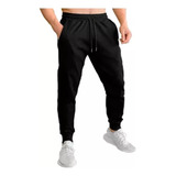 Pants Jogger Deportivo Slim Fit Súper Calidad Elástico Negro