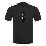 Camisetas Deportivas Compresión Secado Rápido Polera Negro