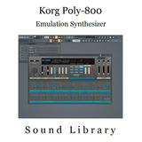Sonidos Sysex Para Korg Poly-800 Emulation Plugin (vst)