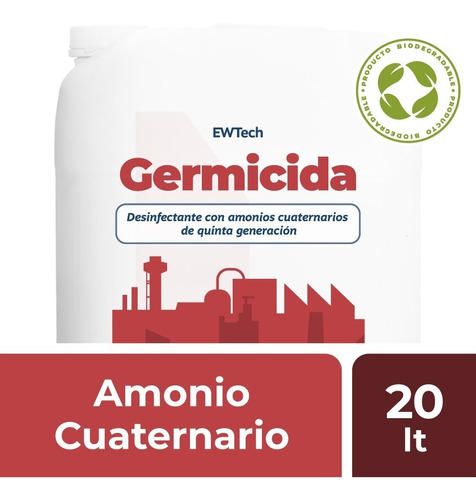 Desinfectante Amonio Cuaternario 5ta Generación  - 20l