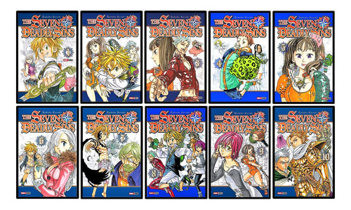 Manga The Seven Deadly Sins - Paquete Con 10 Tomos A Elegir