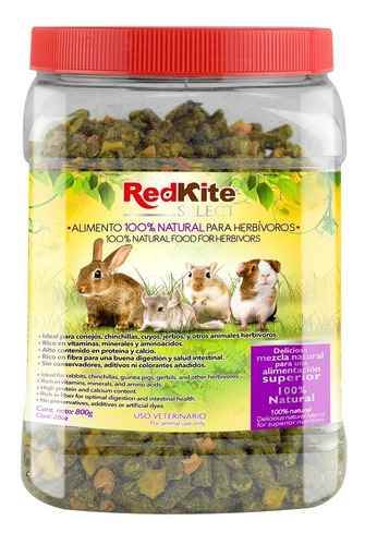 Alimento Para Herbívoros 100% Natural Conejo Hamster Chinchi