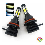 Kit Ampolletas Luces Led Auto 3 Tonos H11 Colores