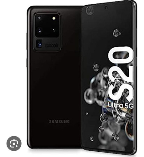 Samsung S20 Ultra Black 128 Gb Excelente + Fundas Originales