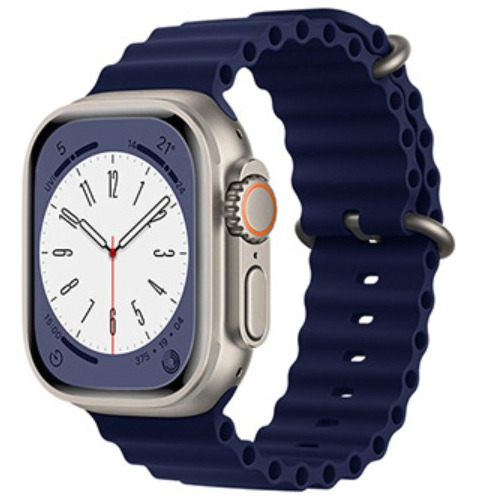 Correa Deportiva Oceánica Para Apple Watch 42 A 45mm