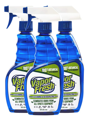 Vapor Fresh Spray Desodorizante Deportivo Natural Para Gimn.