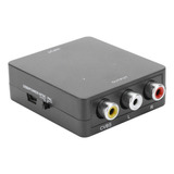 Caja Convertidora De Vídeo Mini Hdmi A Av Rca Av Cvsb L/r 10