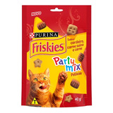 Petisco Friskies Party Mix Sabor Carne Para Gatos 40g