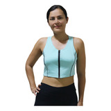 Crop Top Deportivo Fly Alma Fit Adulto Mujer.