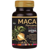 Maca Peruana Amarela Pura Vegano 60 Cápsulas Color Andina