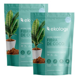 Fibra De Coco Orgánica 7.5l Ekologi -pack 2 Bolsas 15l Total