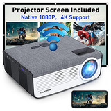 Proyector Bluetooth Wifi 5g, Proyector De Video Vilinice Nat