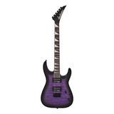 Guitarra Eléctrica Jackson Js32q Dinky Arch Top - Morado Tra