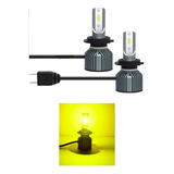 Luces Mini Turboled Canbus Csp  H7 Amarillo 8000lm / Sosegur