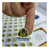1000 Stickers Personalizados Adheribles 2 Cms