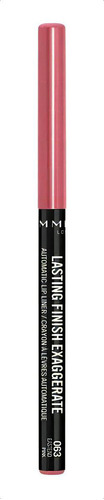 Rimmel Lasting Finish Exaggerate Lip Liner Perfilador Labial Color 063