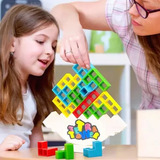 16 Piezas De Juguetes De Equilibrio Tetris Para Niños